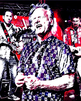 Live concert by Bill Murray and His Blood Brothers