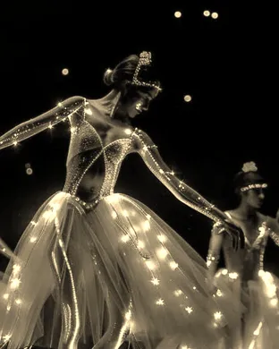 Sleeping Beauty in a Sparkling Show